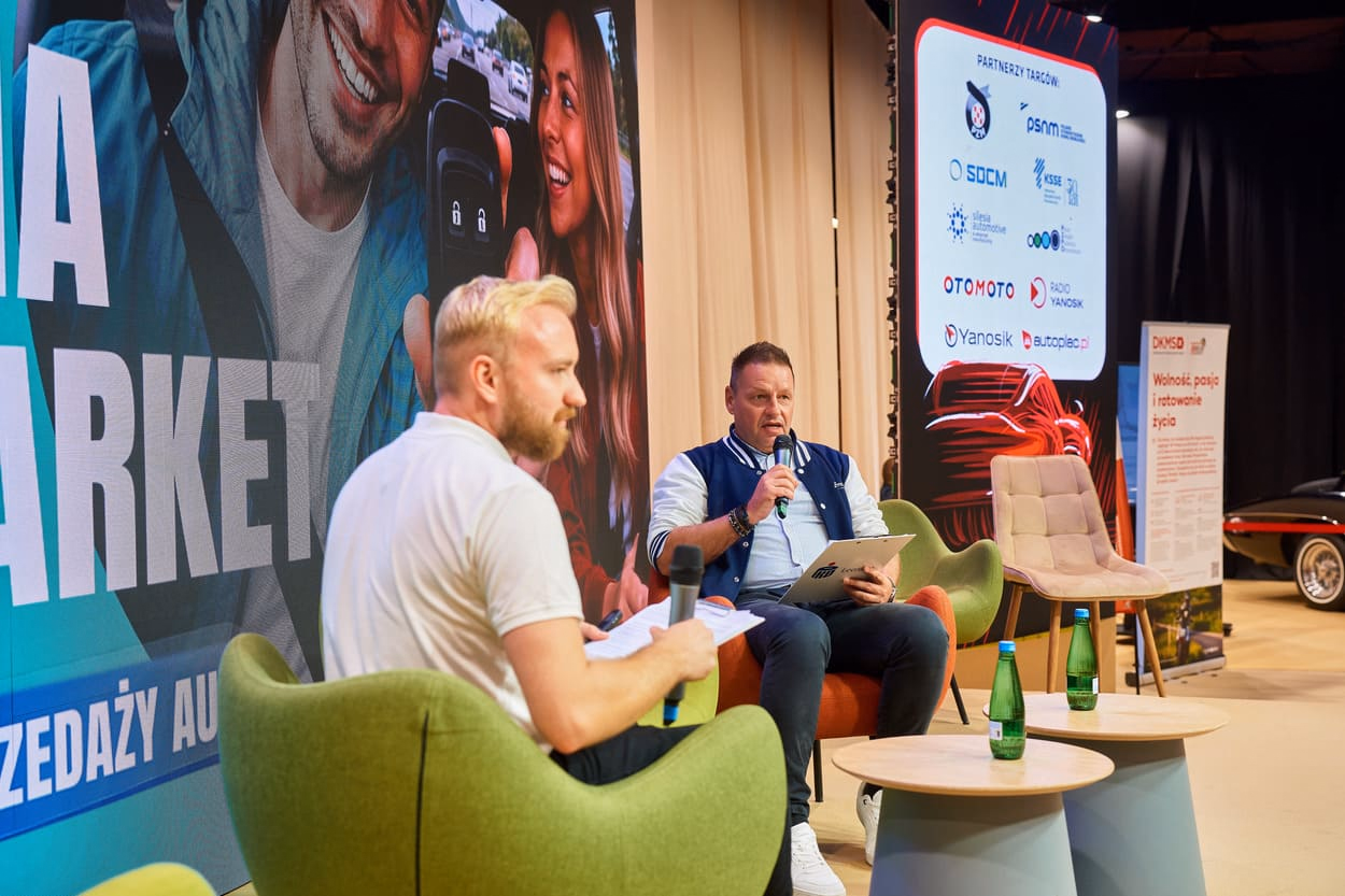 Wystąpienie Grzegorza Gołąbka i Pawła Czmila podczas Warsaw Motor Show 2026
