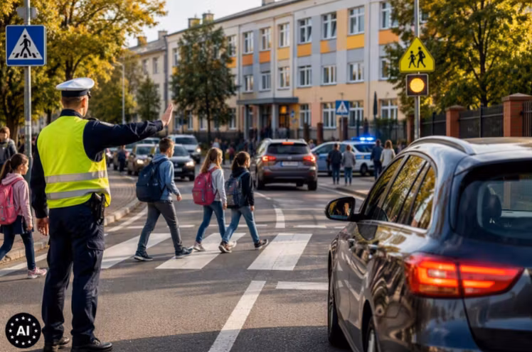 Rok szkolny 2026/2027. Jak zmienia się ruch drogowy przy szkołach?