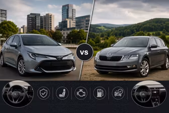 Toyota Corolla vs Skoda Octavia – porównanie używanych bestsellerów