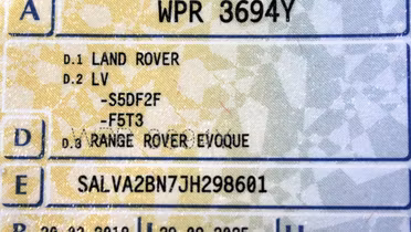 LAND ROVER Range Rover Evoque