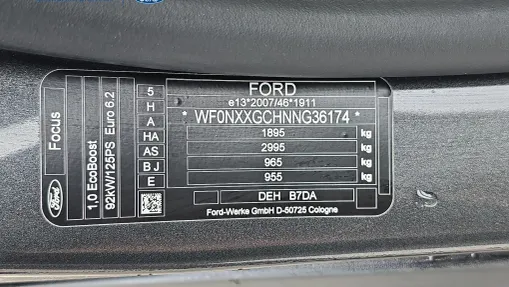 FORD Focus Focus 1.0 EcoBoost mHEV Titanium