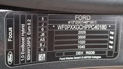 FORD Focus Focus 1.0 EcoBoost mHEV Titanium X aut