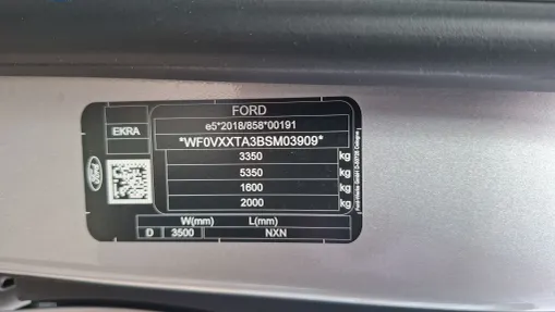 FORD Transit Custom Transit Custom Kombi EV 340 L2H1 Trend M1