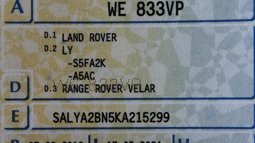 LAND ROVER Range Rover Velar -