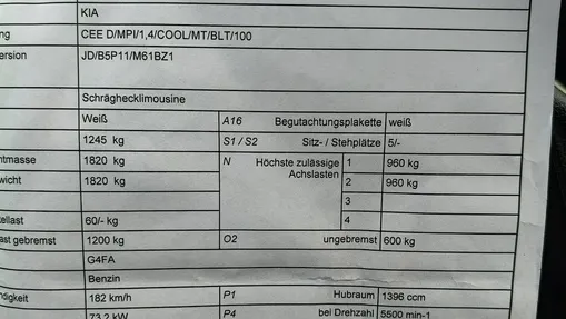 KIA Cee'd -