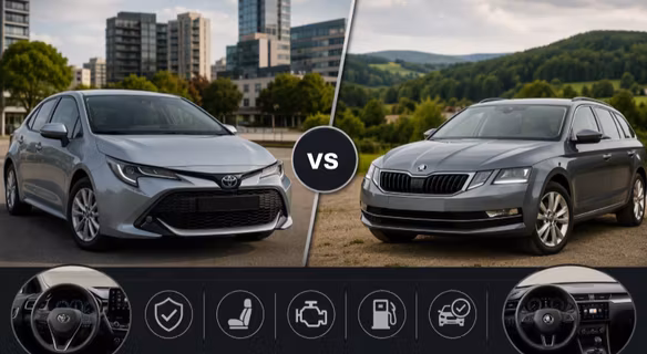 Toyota Corolla vs Skoda Octavia – porównanie używanych bestsellerów