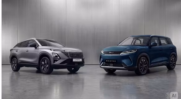 BYD Atto 2 czy Omoda 5? Porównujemy dwa chińskie SUV-y