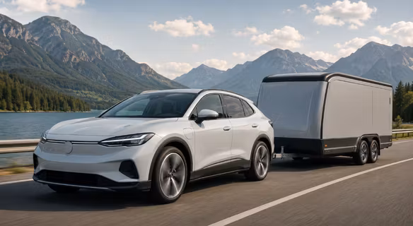 Czy auto elektryczne lub hybryda może holować przyczepę? Co mówią przepisy