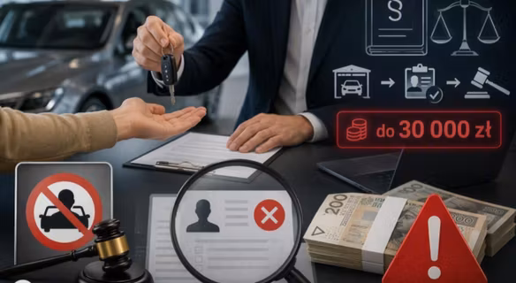 Nowe obowiązki wypożyczalni aut? Projekt przewiduje kary do 30 tys. zł