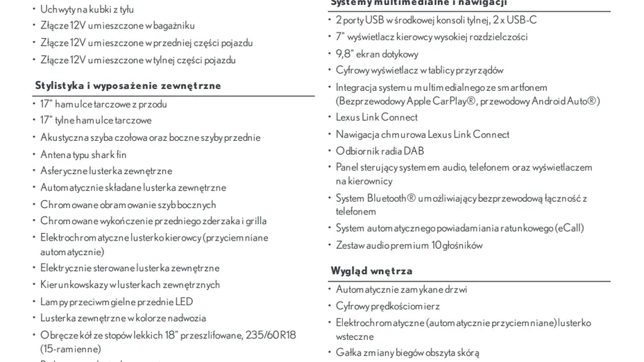 LEXUS NX NX 350h Elegance 2WD