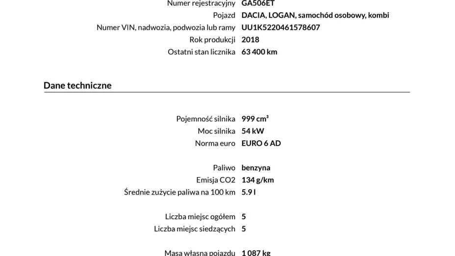 DACIA Logan Logan 0.9 TCe Laureate