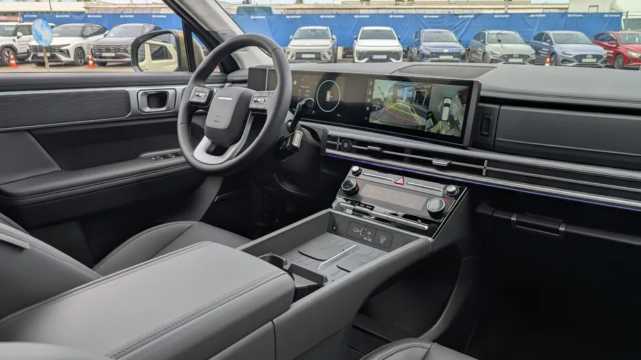 HYUNDAI Santa Fe Santa Fe 1.6 T-GDI HEV Platinum 4WD aut 7os. Nowy