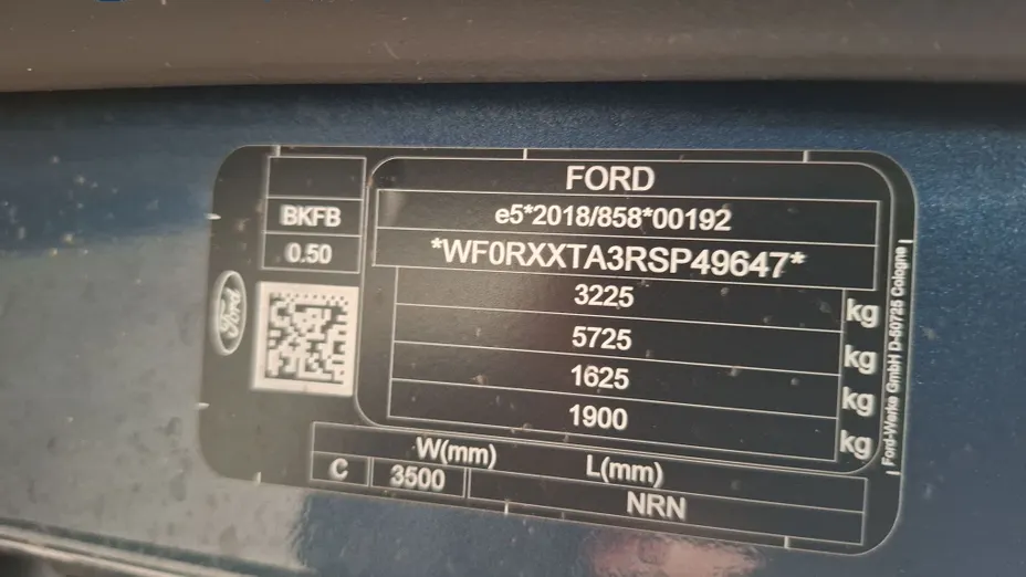FORD Transit Custom Tourneo Custom 2.0 EcoBlue 320 L2 Limited