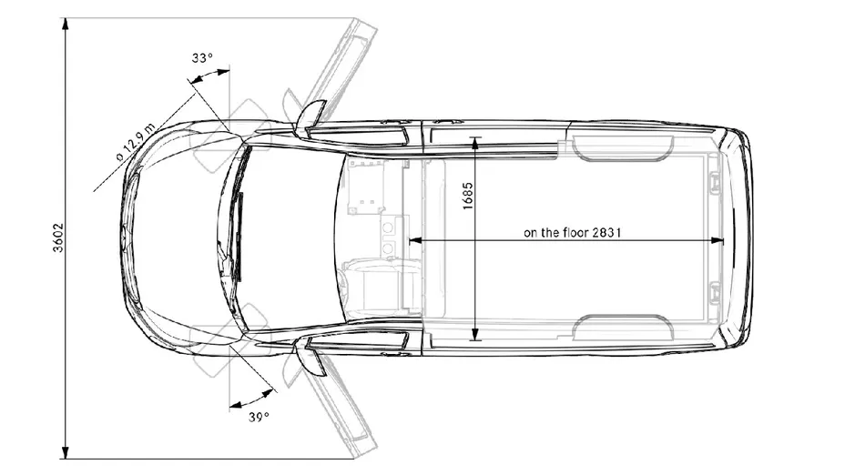 MERCEDES-BENZ Vito eVito 112 L2 60kWh 447.603 Nowy