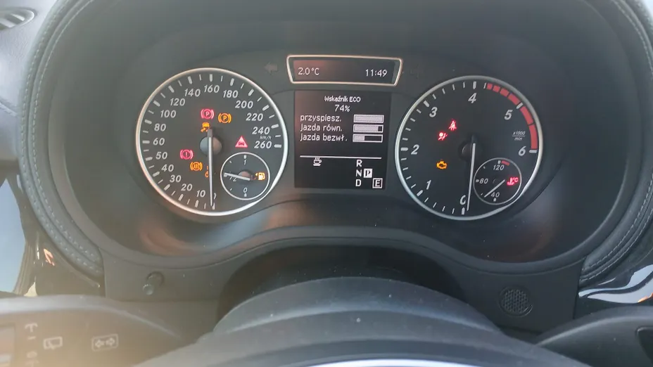 MERCEDES-BENZ B Klasa B 180 CDI 7G-DCT