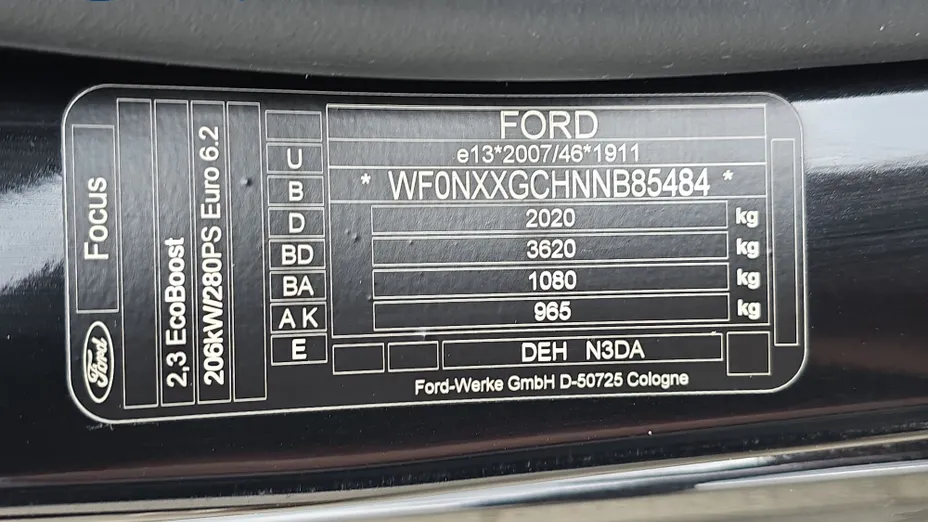 FORD Focus Focus 2.3 EcoBoost ST X