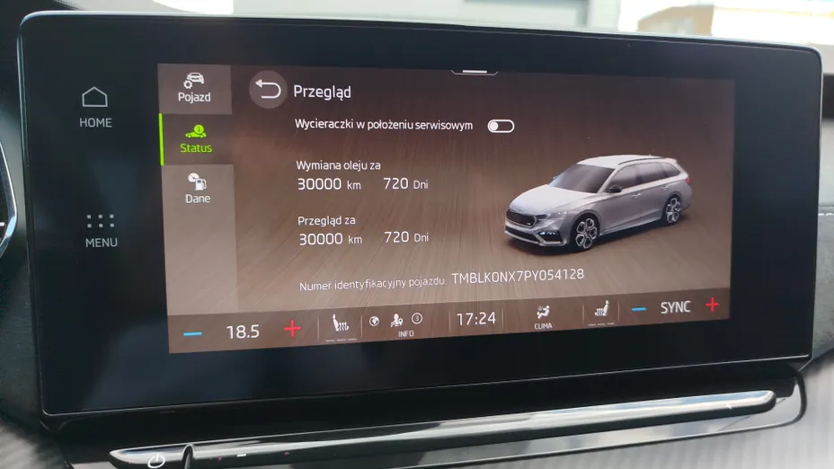 SKODA Octavia Octavia 2.0 TDI RS DSG