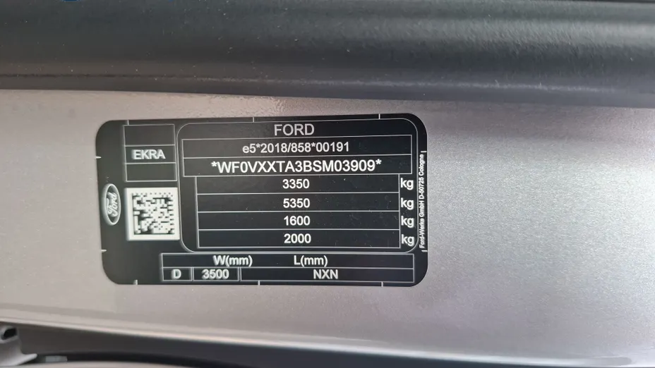 FORD Transit Custom Transit Custom Kombi EV 340 L2H1 Trend M1