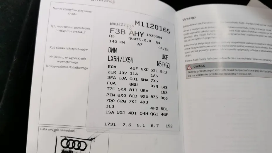 AUDI Q3 Q3 40 TFSI Quattro S tronic