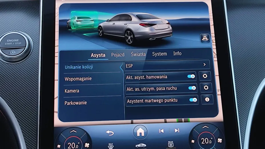 MERCEDES-BENZ C Klasa C 200 mHEV 4-Matic AMG