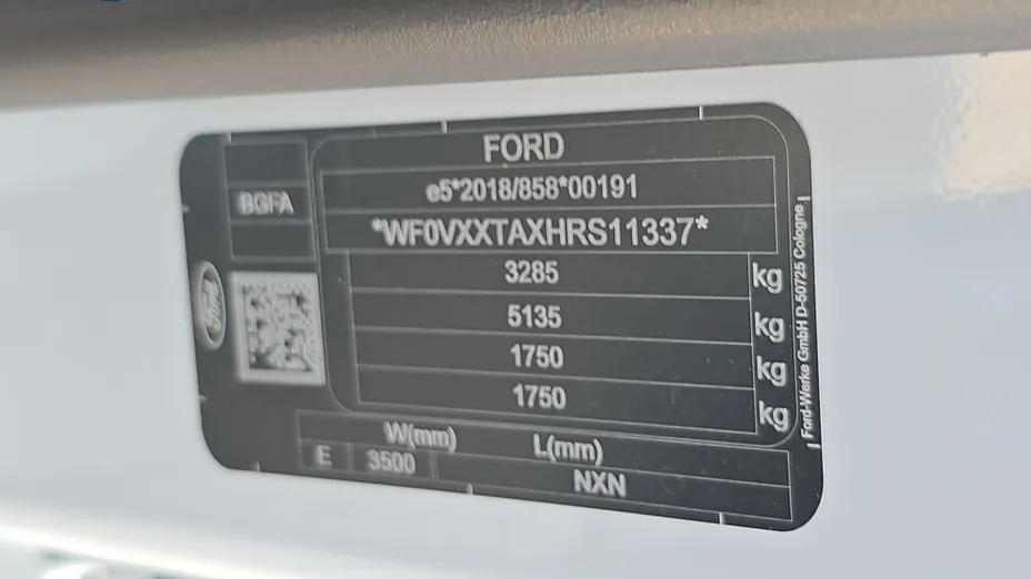 FORD Transit Custom Transit Custom Kombi 2.5 PHEV 340 L2H1 Trend CVT M1