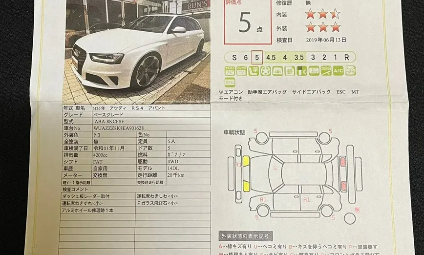 AUDI RS4 -