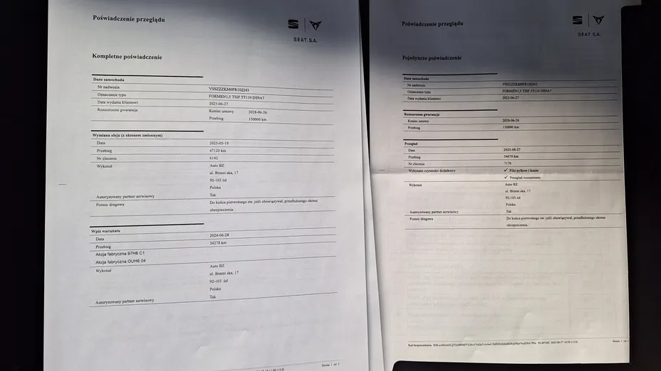 CUPRA Formentor Formentor 1.5 TSI DSG