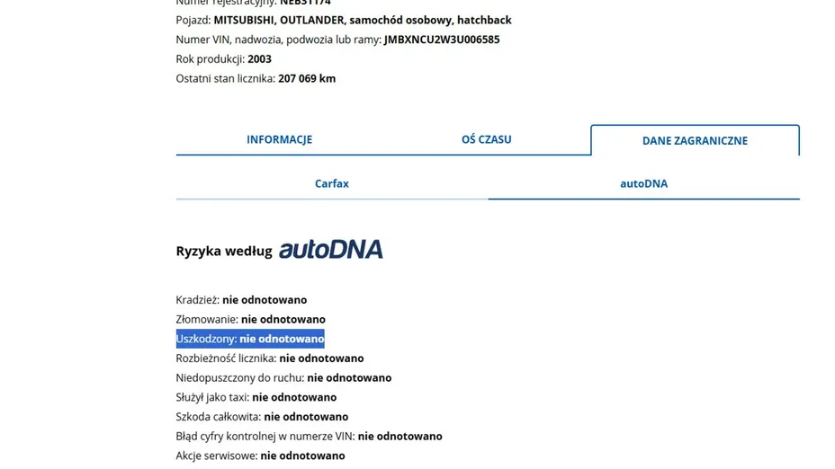 MITSUBISHI Outlander -