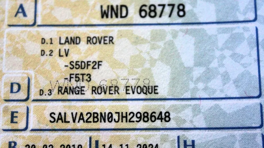 LAND ROVER Range Rover Evoque -