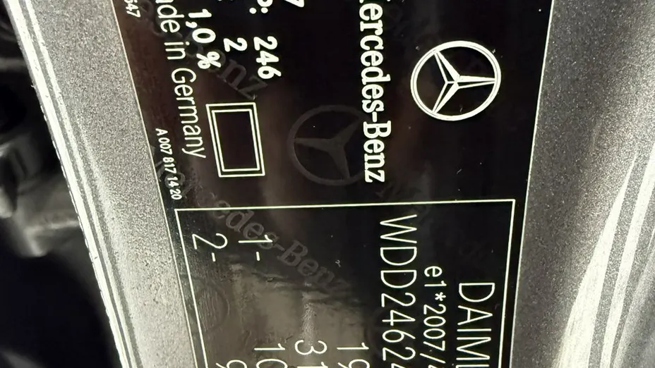 MERCEDES-BENZ B Klasa -