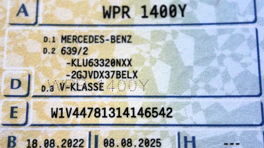 MERCEDES-BENZ V Klasa -