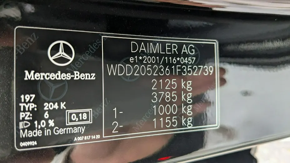 MERCEDES-BENZ C Klasa -
