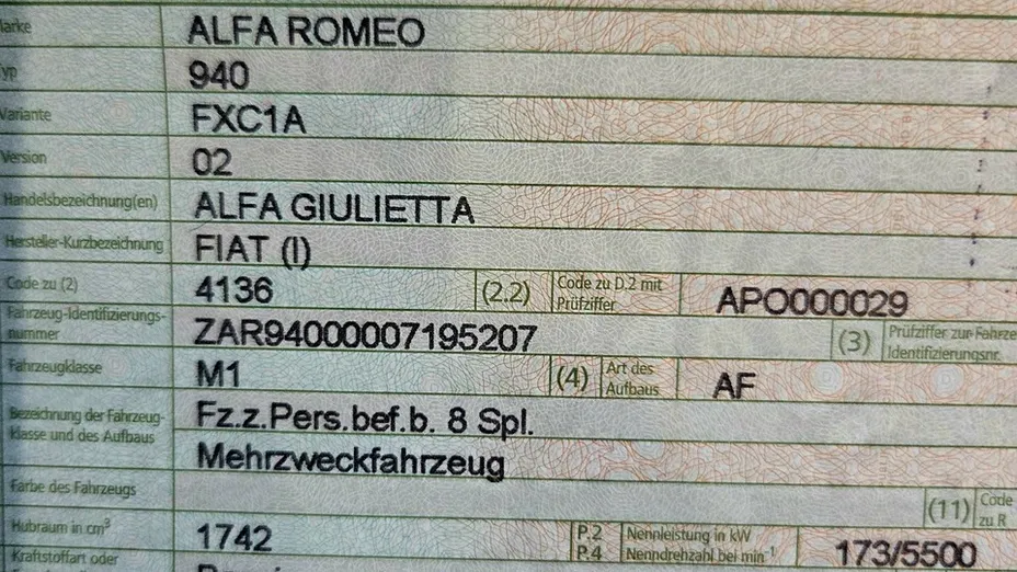 ALFA ROMEO Giulietta -