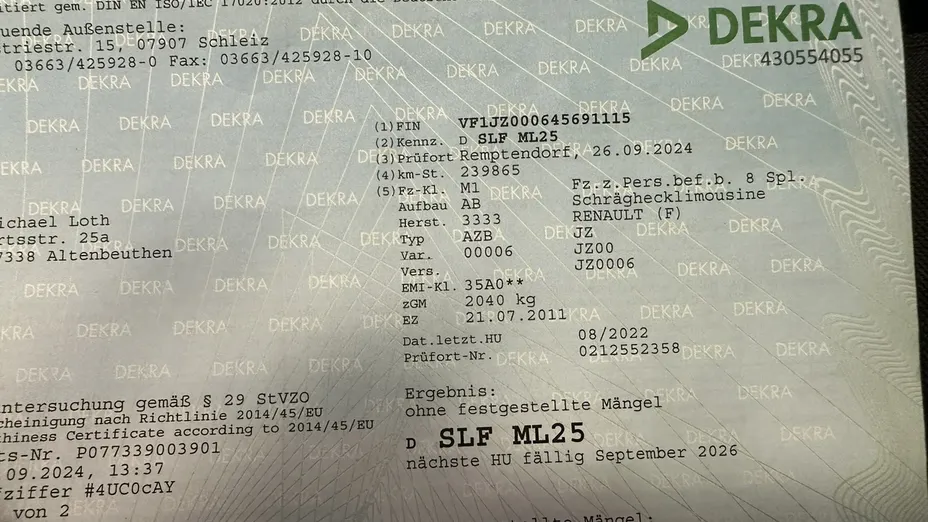 RENAULT Scenic -