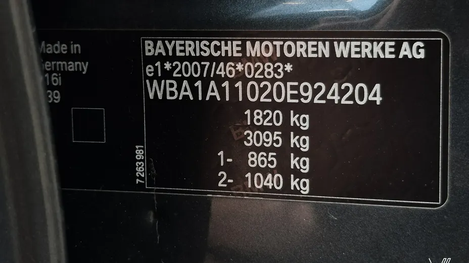 BMW Seria 1 -