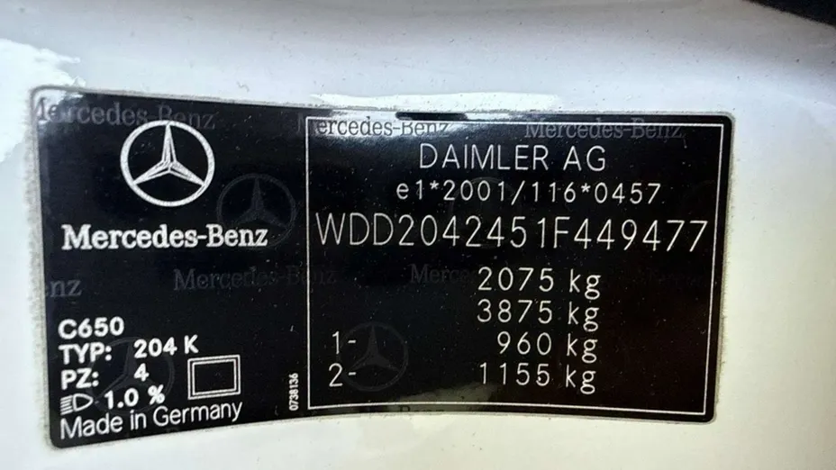 MERCEDES-BENZ C Klasa -