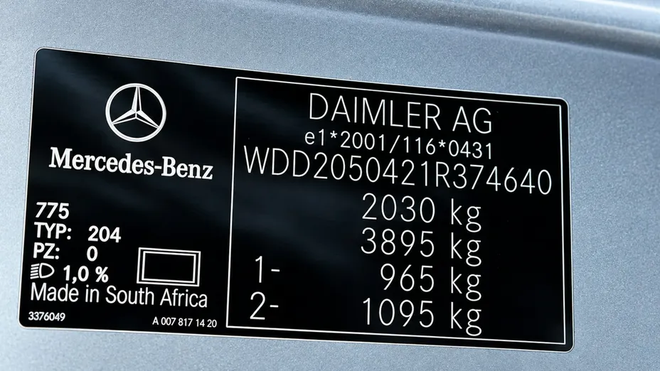 MERCEDES-BENZ C Klasa -