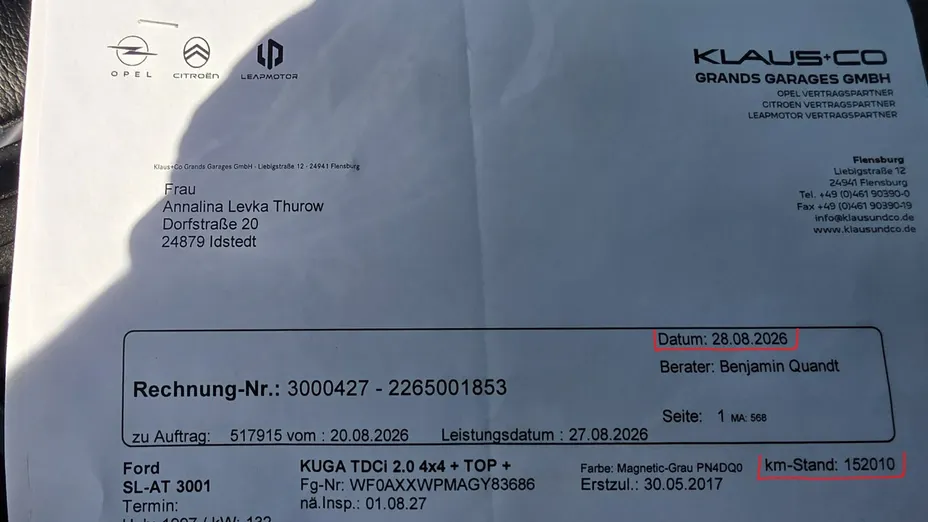 FORD Kuga -