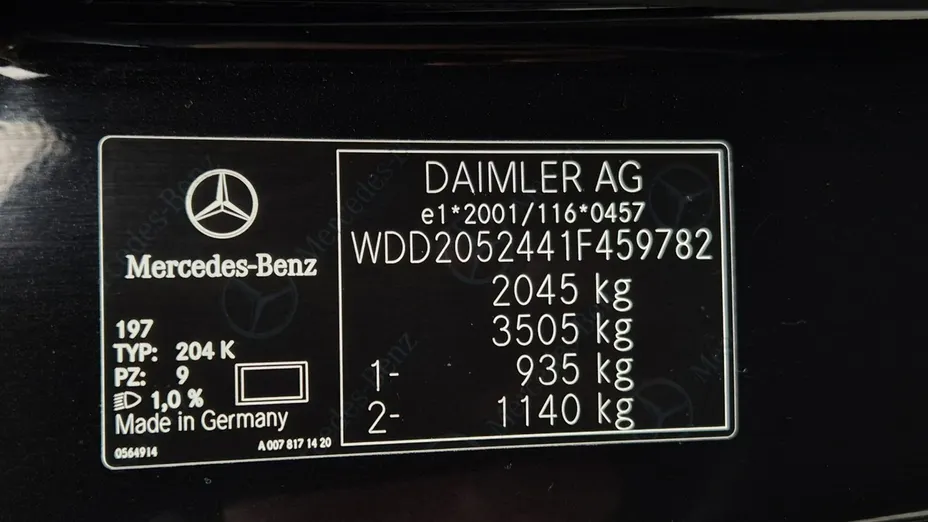MERCEDES-BENZ C Klasa -