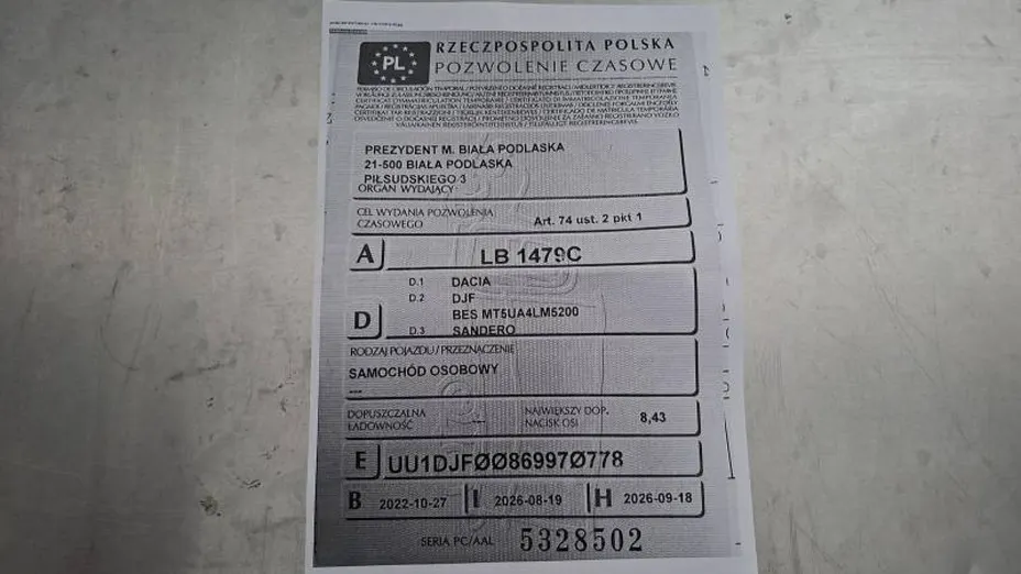 DACIA Sandero -