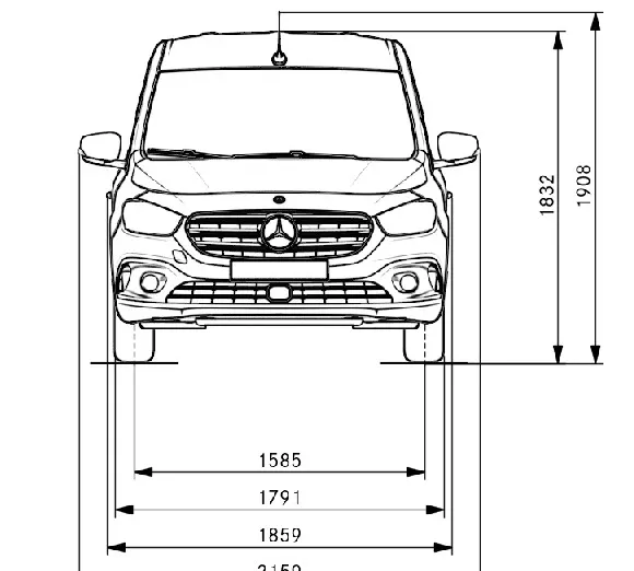 MERCEDES-BENZ Citan Citan 110 CDI L1 420.623 Nowy