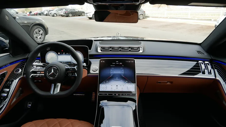 MERCEDES-BENZ S Klasa S 450 d mHEV 4-Matic L AMG Line 9G-TRONIC Nowy