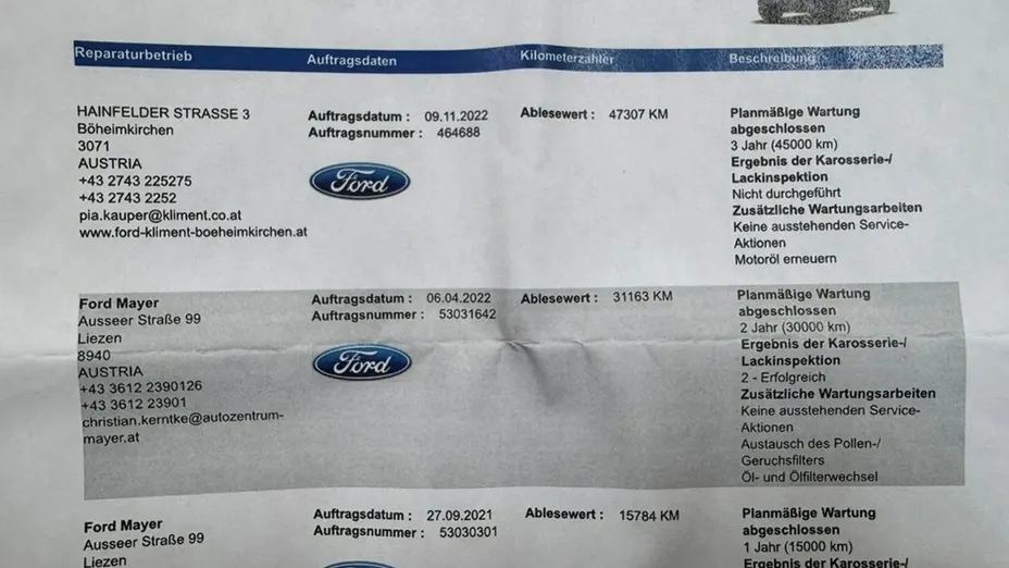 FORD Tourneo Courier Tourneo Courier 1.5 TDCi Ambiente