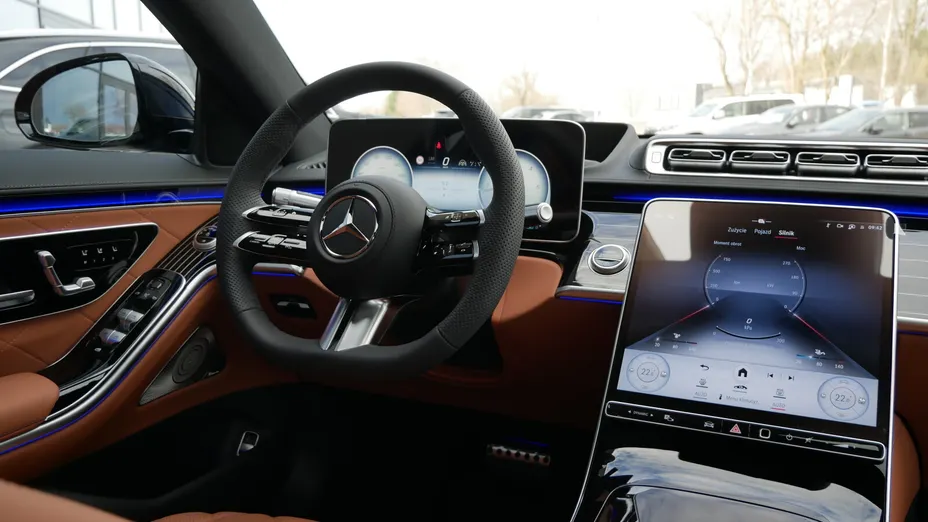 MERCEDES-BENZ S Klasa S 450 d mHEV 4-Matic L AMG Line 9G-TRONIC Nowy