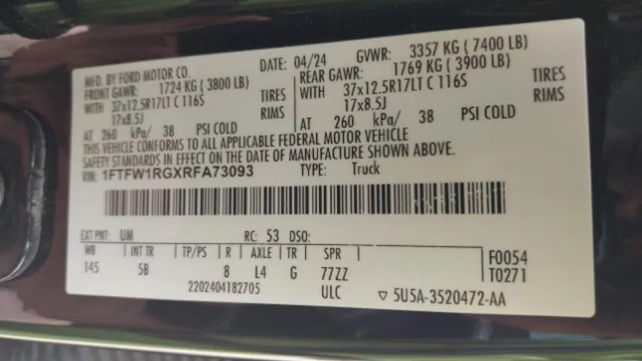 FORD F 150 -