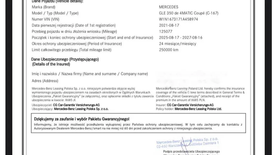 MERCEDES-BENZ GLE GLE 350 de 4-Matic