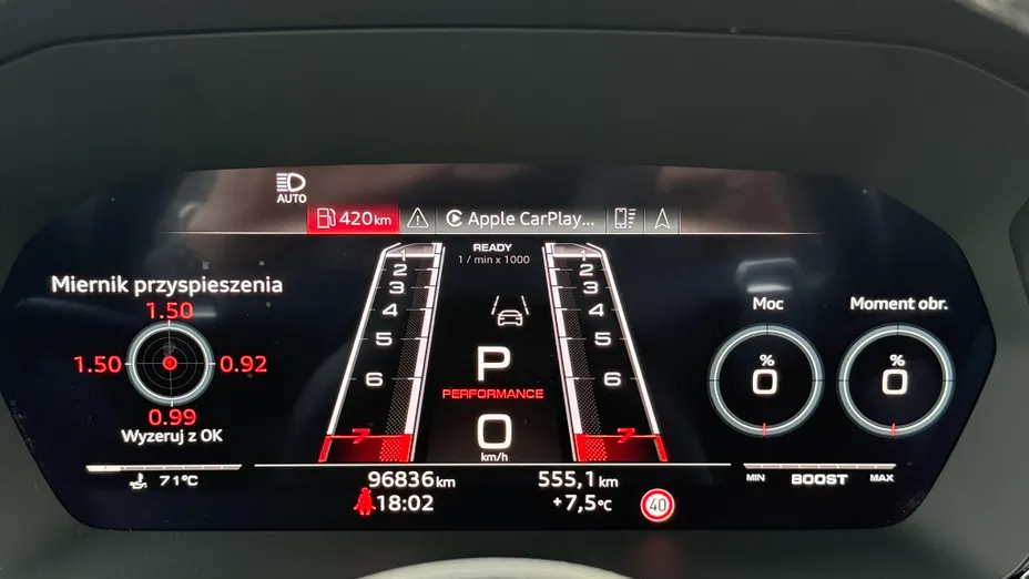 AUDI A3 RS3 TFSI Quattro S tronic
