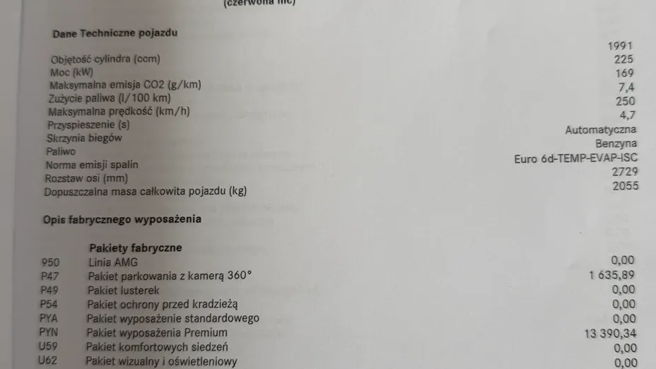 MERCEDES-BENZ A Klasa A 35 AMG 4-Matic 7G-DCT