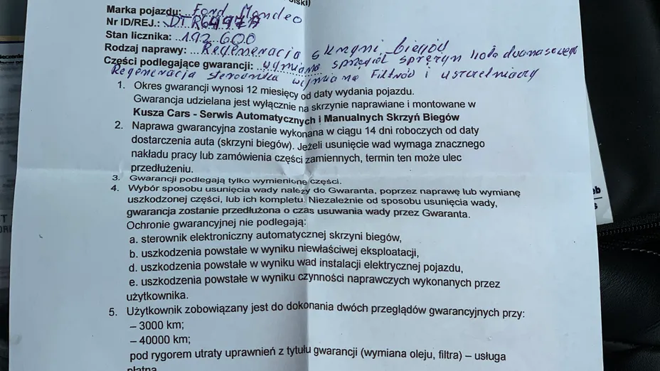 FORD Mondeo Mondeo 2.0 T Titanium S MPS6