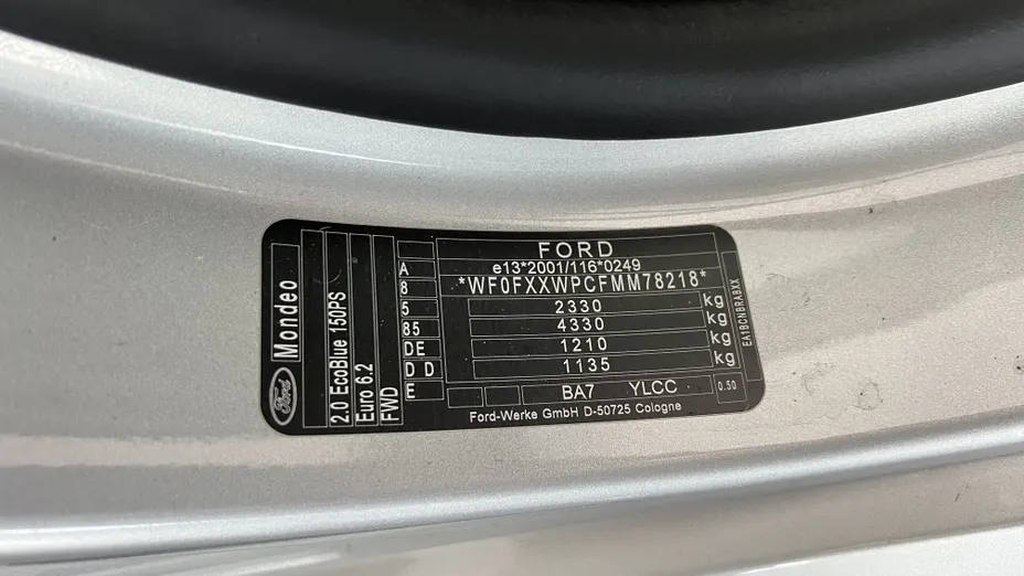 FORD Mondeo Mondeo 2.0 EcoBlue Titanium aut